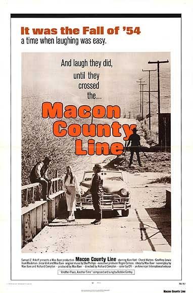the movie poster: Macon County Line (1974)