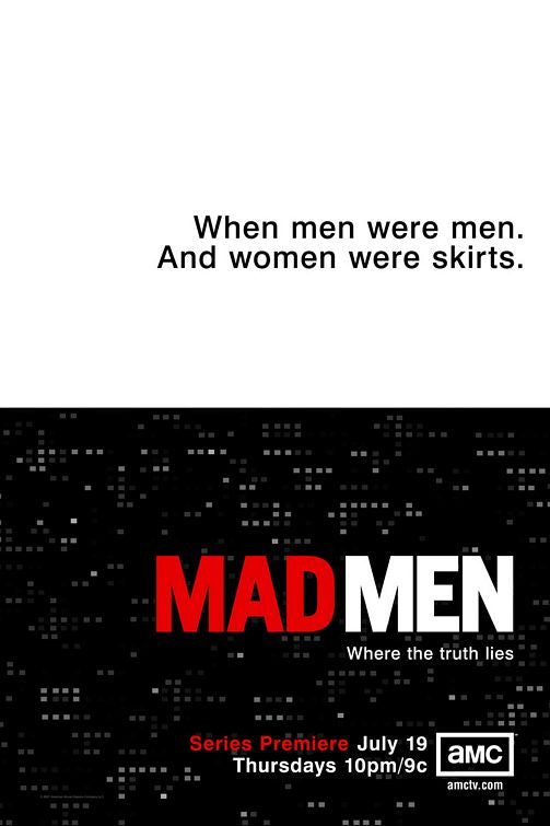 1000 piece jigsaw puzzle for tv poster: Mad Men, ver4