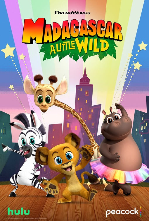 1000 piece jigsaw puzzle for tv poster: Madagascar: A Little Wild