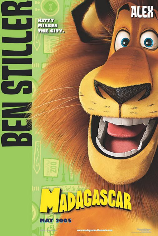 the movie poster: Madagascar (2005) ver1