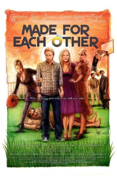 1000 piece jigsaw puzzle for the movie poster: Made for Each Other (2009)