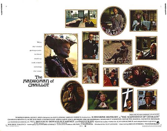 the movie poster: The Madwoman of Chaillot (1969) ver3