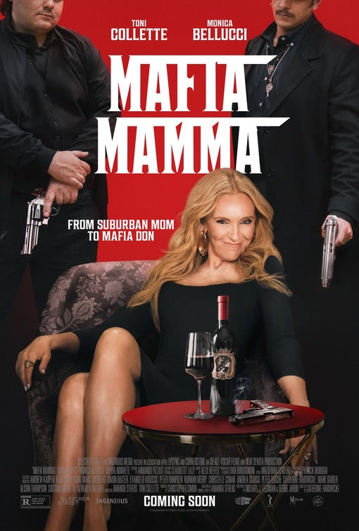 1000 piece jigsaw puzzle for the movie poster: Mafia Mamma (2023)