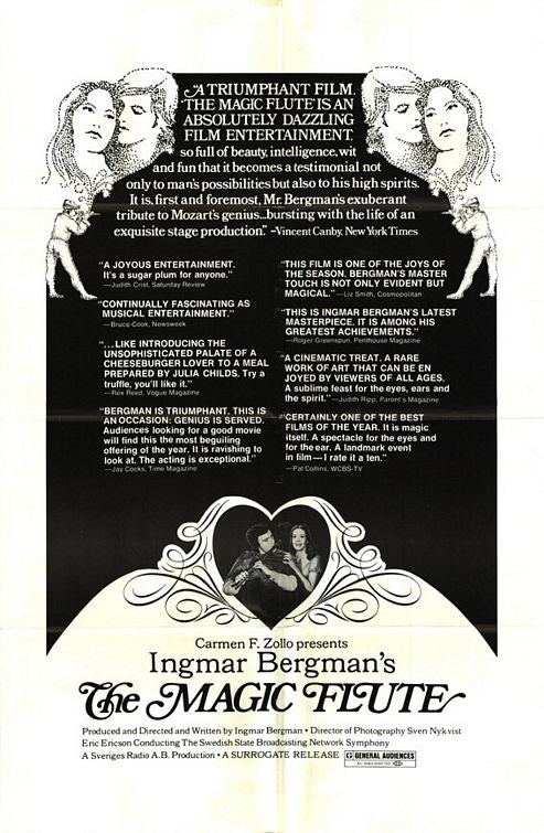 the movie poster: The Magic Flute (1974)