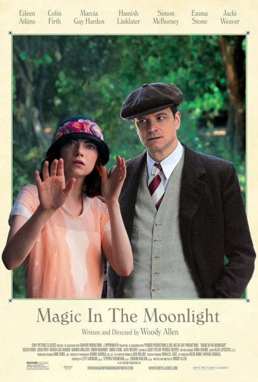 1000 piece jigsaw puzzle for the movie poster: Magic in the Moonlight (2014)