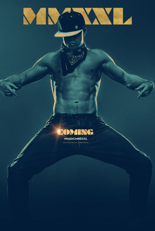 1000 piece jigsaw puzzle for the movie poster: Magic Mike XXL (2015)