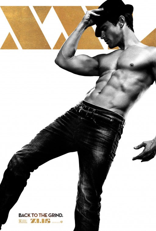 1000 piece jigsaw puzzle for the movie poster: Magic Mike XXL (2015) ver4