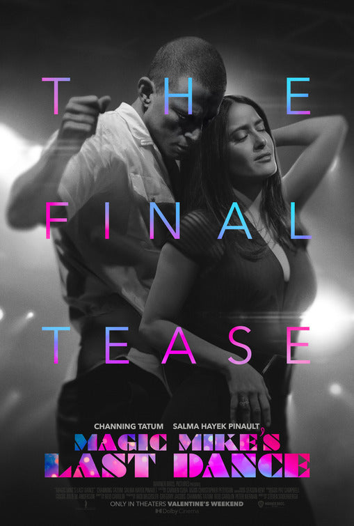 1000 piece jigsaw puzzle for the movie poster: Magic Mike's Last Dance (2023) ver2
