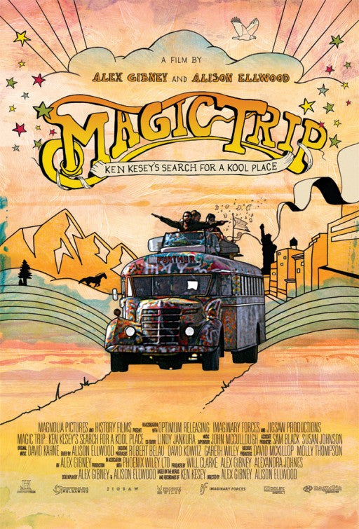 1000 piece jigsaw puzzle for the movie poster: Magic Trip (2011)