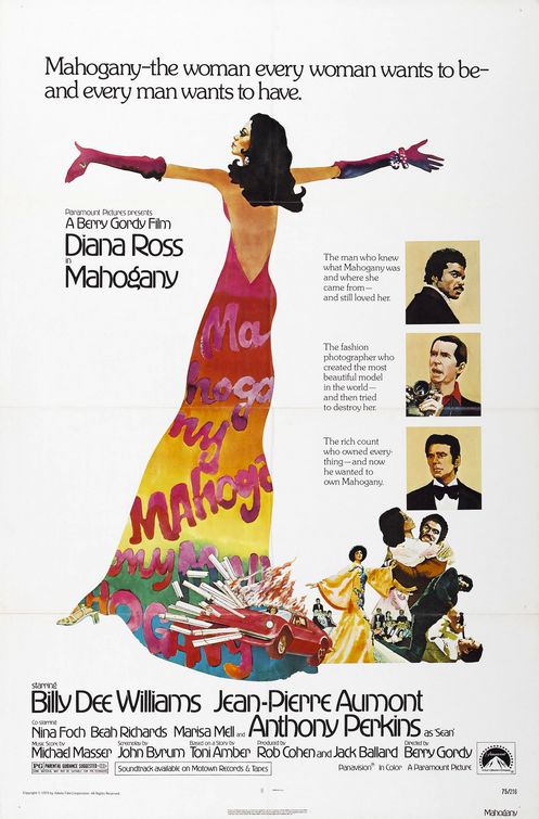 1000 piece jigsaw puzzle for the movie poster: Mahogany (1975)