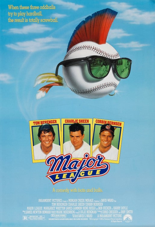 the movie poster: Major League (1989)