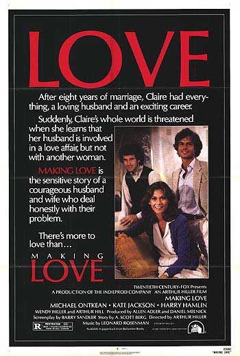 the movie poster: Making Love (1982)