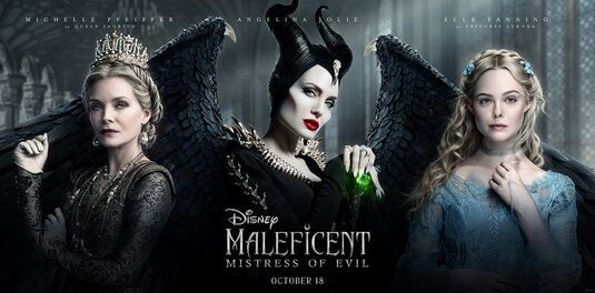 1000 piece jigsaw puzzle for the movie poster: Maleficent: Mistress of Evil (2019) ver2