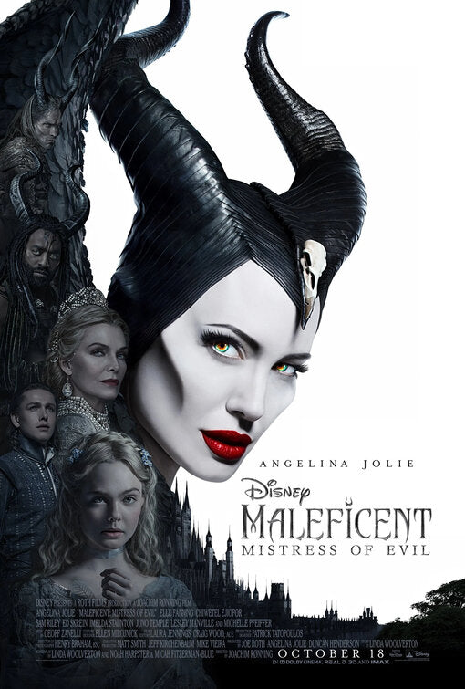 1000 piece jigsaw puzzle for the movie poster: Maleficent: Mistress of Evil (2019) ver6