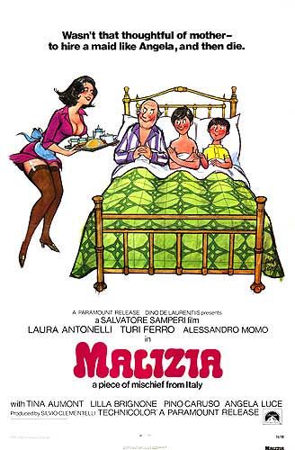 the movie poster: Malizia (1974)