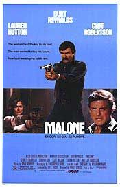 the movie poster: Malone (1987)