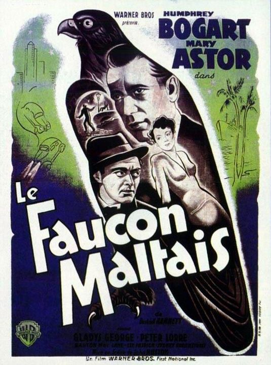 the movie poster: The Maltese Falcon (1941) ver4