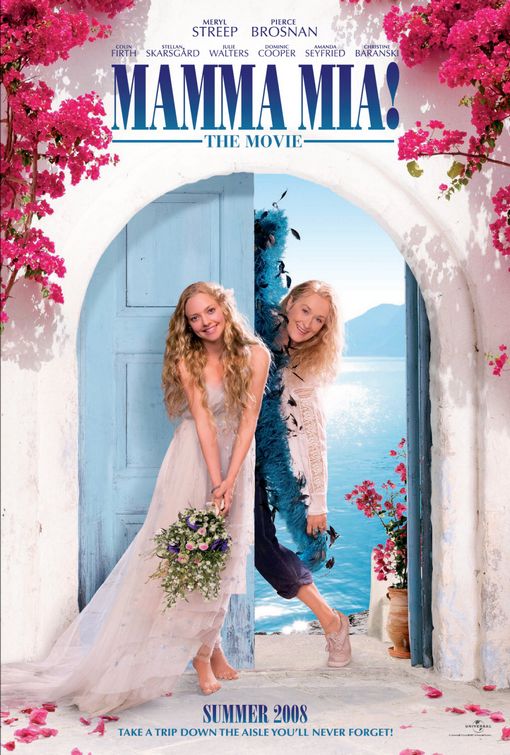 the movie poster: Mamma Mia! (2008)