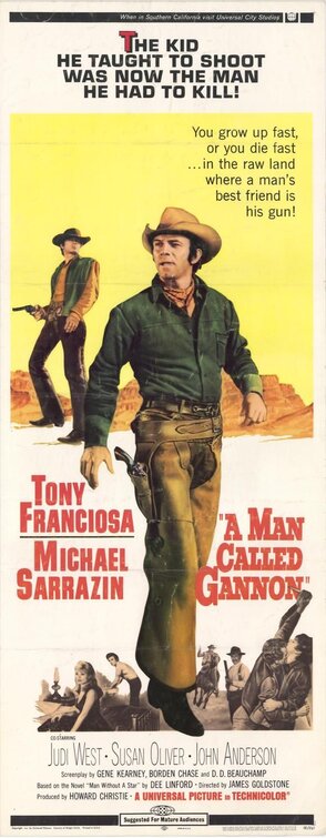 1000 piece jigsaw puzzle for the movie poster: A Man Called Gannon (1968) ver2