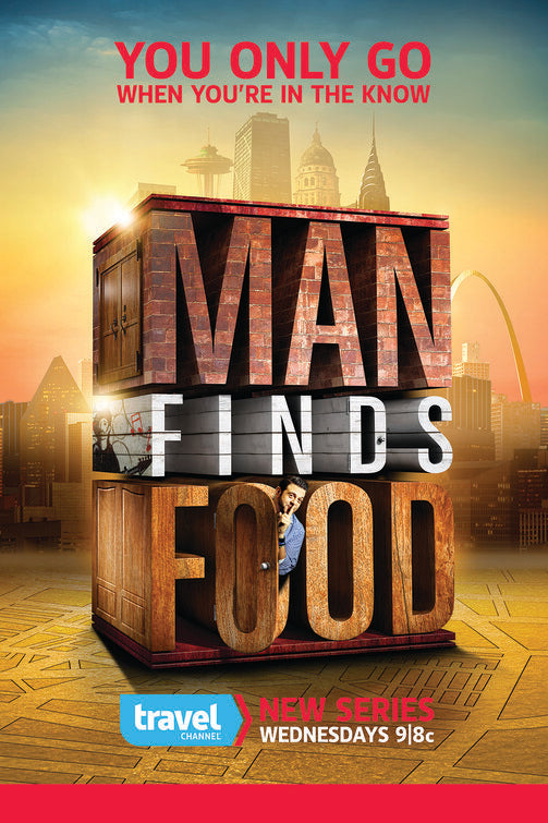 1000 piece jigsaw puzzle for tv poster: Man Finds Food