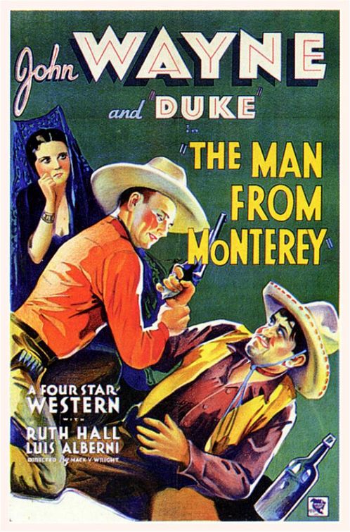 the movie poster: The Man from Monterey (1933)