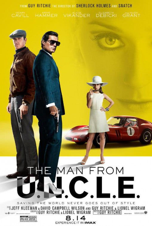 1000 piece jigsaw puzzle for the movie poster: The Man from U.N.C.L.E. (2015) ver4