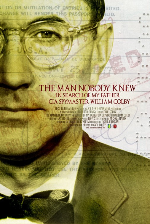 1000 piece jigsaw puzzle for the movie poster: THE MAN NOBODY KNEW: In Search of My Father, CIA Spymaster William Colby (2011)