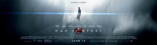 1000 piece jigsaw puzzle for the movie poster: Man of Steel (2013) ver5