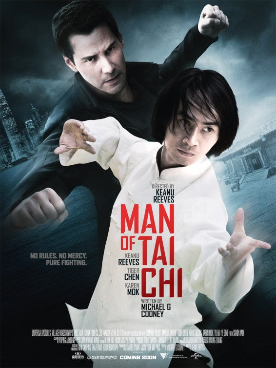 1000 piece jigsaw puzzle for the movie poster: Man of Tai Chi (2013)