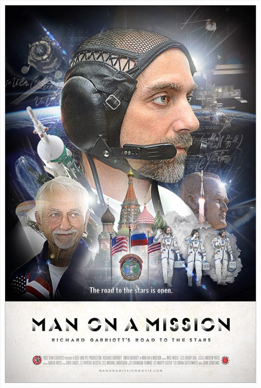 1000 piece jigsaw puzzle for the movie poster: Man on a Mission (2012)