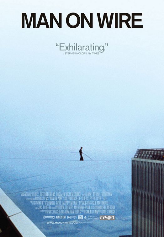 the movie poster: Man on Wire (2008) ver2
