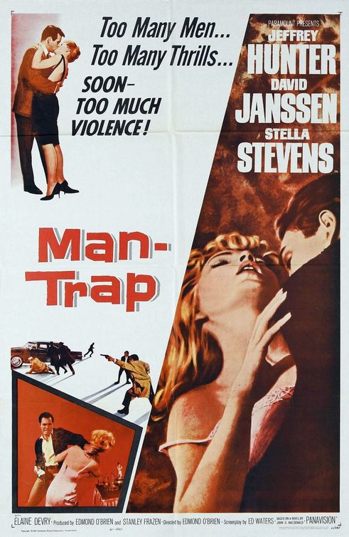the movie poster: Man-Trap (1961)