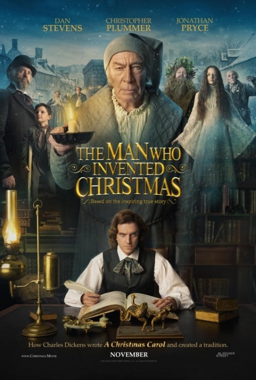 1000 piece jigsaw puzzle for the movie poster: The Man Who Invented Christmas (2017)