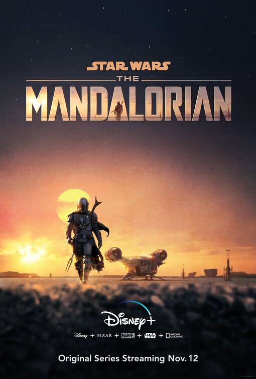 1000 piece jigsaw puzzle for tv poster: The Mandalorian