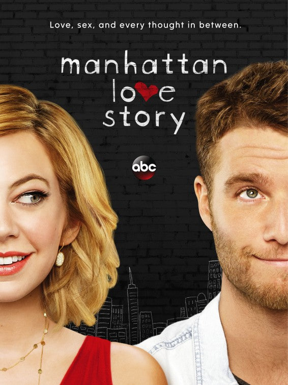 1000 piece jigsaw puzzle for tv poster: Manhattan Love Story