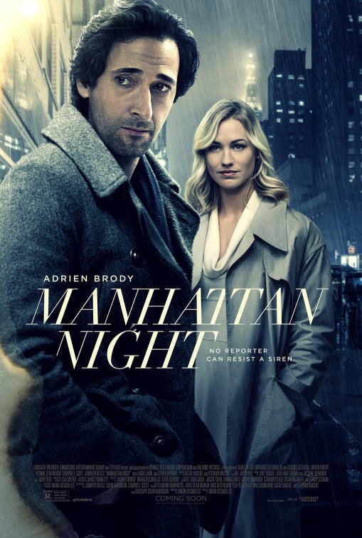 1000 piece jigsaw puzzle for the movie poster: Manhattan Night (2016)