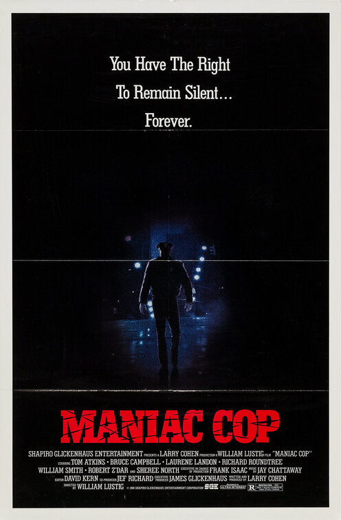 the movie poster: Maniac Cop (1988) ver2