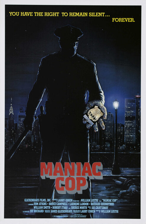 the movie poster: Maniac Cop (1988) ver3