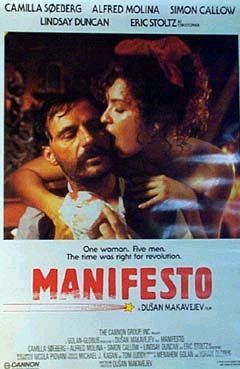 the movie poster: Manifesto (1989)