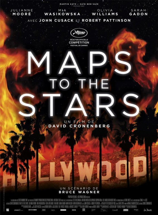 1000 piece jigsaw puzzle for the movie poster: Maps to the Stars (2014)