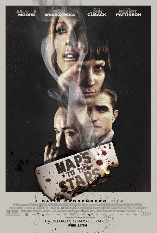 1000 piece jigsaw puzzle for the movie poster: Maps to the Stars (2014) ver8