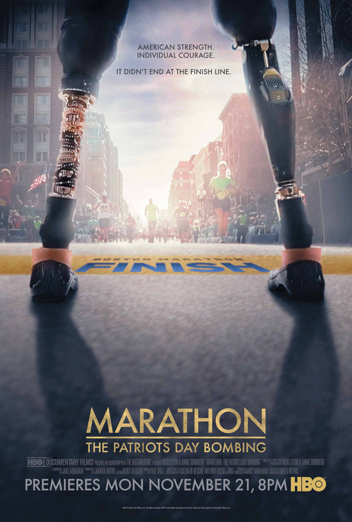 1000 piece jigsaw puzzle for the movie poster: Marathon: The Patriots Day Bombing (2016)