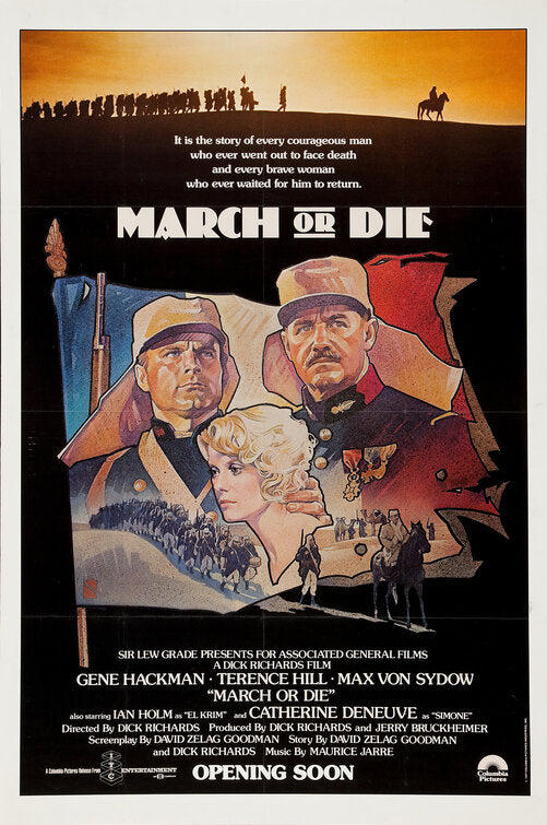 1000 piece jigsaw puzzle for the movie poster: March or Die (1977) ver4