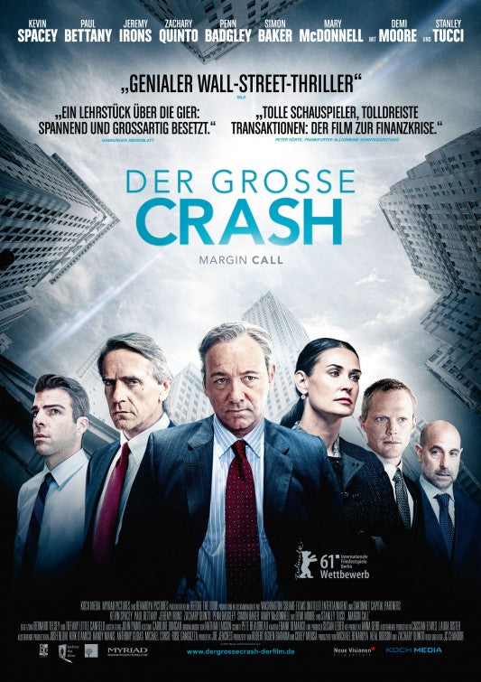 1000 piece jigsaw puzzle for the movie poster: Margin Call (2011) ver2
