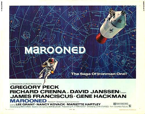 the movie poster: Marooned (1969) ver2
