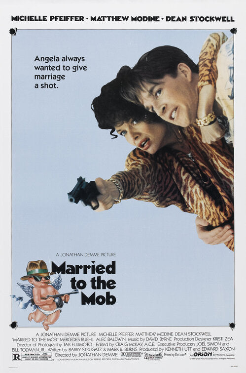 the movie poster: Married to the Mob (1988)