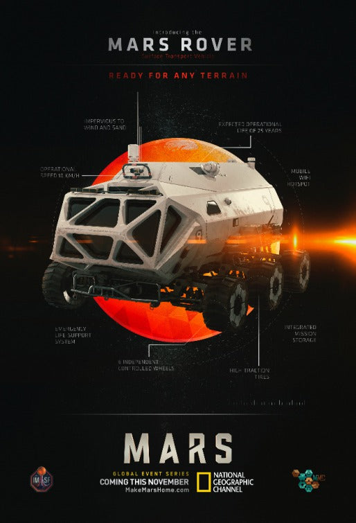 1000 piece jigsaw puzzle for tv poster: Mars, ver6