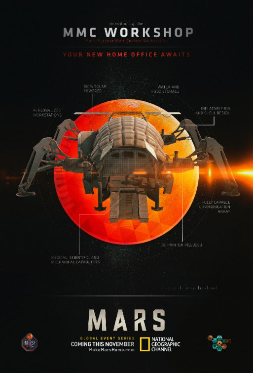 1000 piece jigsaw puzzle for tv poster: Mars, ver9