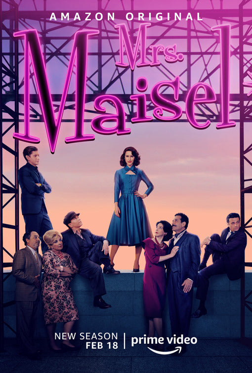 1000 piece jigsaw puzzle for tv poster: The Marvelous Mrs. Maisel, ver13