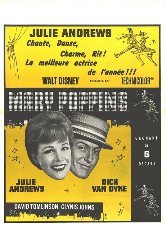 the movie poster: Mary Poppins (1964) ver3